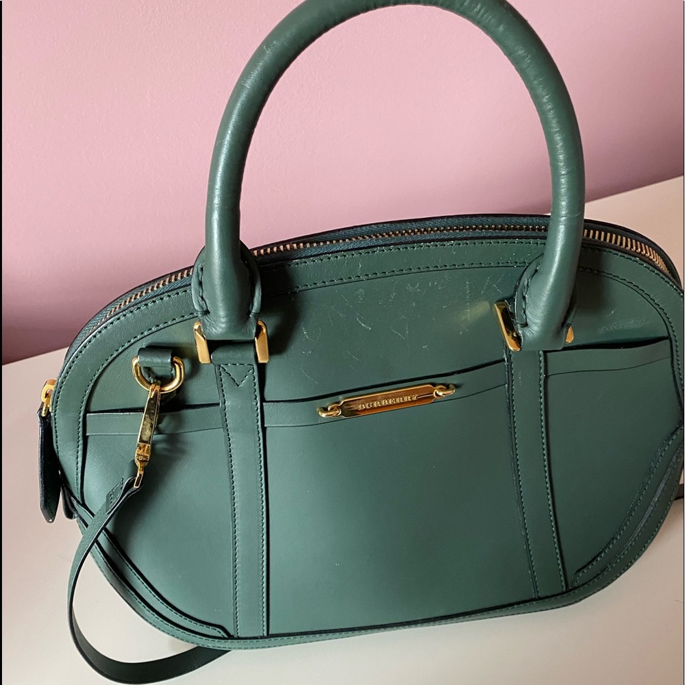 Burberry leather crossbody bag - Picture 2 of 8